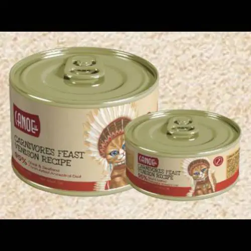 Canoe Cat 紐西蘭製造) 無穀物貓罐頭- 鹿肉配方